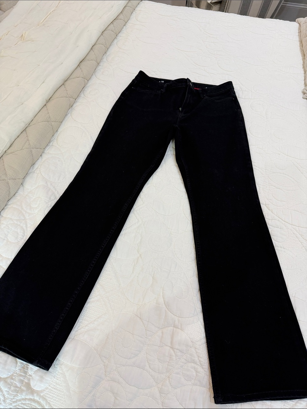 White House Black Market Black Flare Jeans